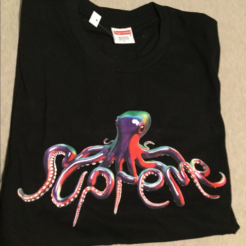 ❌SOLD❌ Supreme Tentacles Tee Black